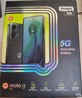 Buy Motorola Moto G 2025, 5G, 128GB, Gray - Straight Talk Prepaid