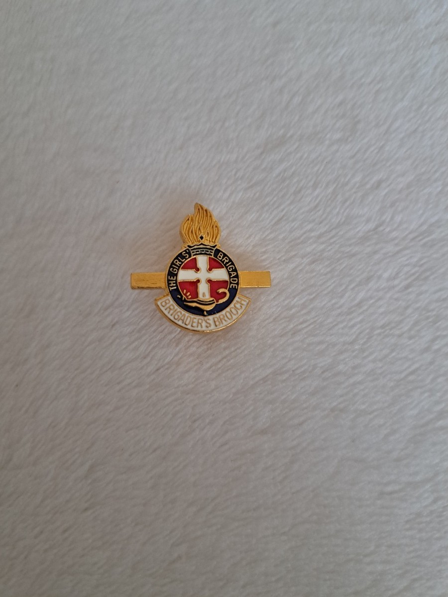 Girl's Brigade Brigader Brooch Highest Award In The Girl's