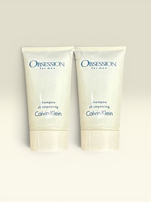 Obsession Calvin Klein Hair Body Shampoo 50 ml/1.7 oz Each LOT OF 2