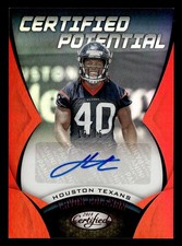 2018 Panini Certified #CPS-LC Lavon Coleman Potential Mirror Red Signatures #/75