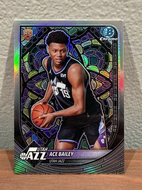 Ace Bailey 2025-26 Bowman Chrome Etched In Glass Refractor RC SP Case Hit