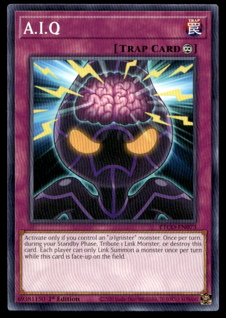 A.I.Q Eternity Code ETCO-EN073 MP YuGiOh TCG | Buy 10 Get 10 Free