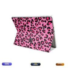 Carbon Fiber Tablet Skin Compatible Microsoft Surface Pro 11 (2024-2025) - Pink