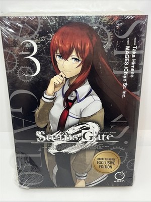 SEALED Steins;Gate 0 Volume 3 Rare Barnes & Noble Exclusive Ed Manga NEW Limited