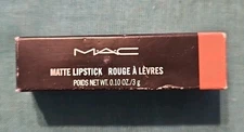 Mac M.A.C Matte Lipstick -YASH 631 - 3 g / 0.1 oz Full size New In Box Authentic