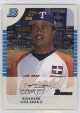 2005 Bowman Draft White 100/225 Edinson Volquez #BDP134 qw7