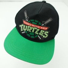 Nickelodeon Teenage Mutant Ninja Turtles Boys Snapback Hat Black Green