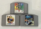 ** Japan Import ** N64 Pokemon Stadium 2 + Bomberman 64 + Aero Gauge