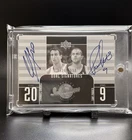 Upper Deck 2002-03 Inspirations Dual Signatures Ginobili Parker Spurs Auto