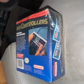 Vintage 1990 Nintendo Entertainment System NES Controllers 2-Pack New SEALED