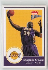 Fleer Platinum Shaquille ONeal #70 2003-04 Basketball Trading Card Lakers NBA