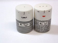 Salz&Pfefferstreuer Grafik Werkstatt- 6857 -Mrs. Salt-Mr. Pepper unbenutzt