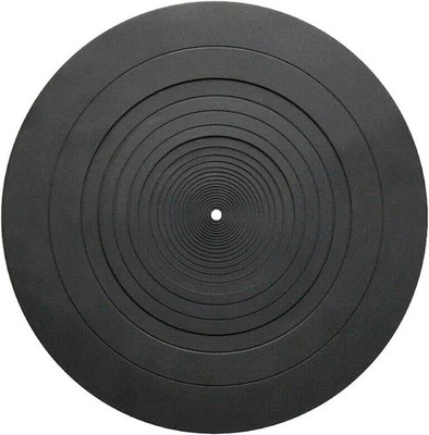 Audio Technica AT-LP120BK/AT-LP-1200 Turntable Platter Mat - 12 Inch Rubber S...