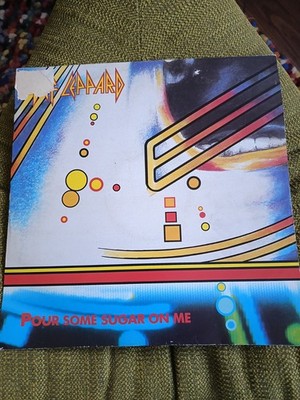 Def Leppard Pour Some Sugar On Me 12 inch Single LEPX 2