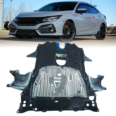 For Honda Civic 2016-2021 Complete Engine Undertray Skid Plate Shield Cover - Image 1 of 4