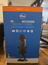 Logitech for Creators  Blue Yeti Premium Multi-Pattern USB Condenser Microphone