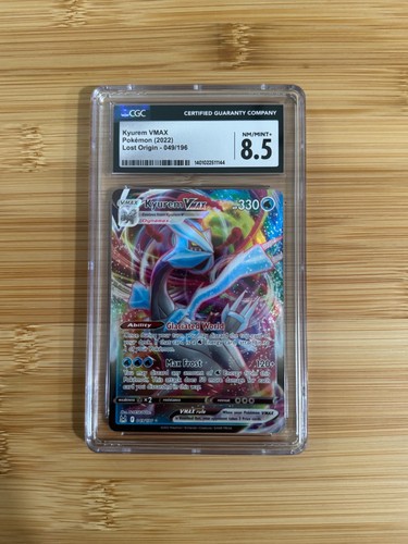 Kyurem VMAX graded CGC 8.5 for sale on eBay