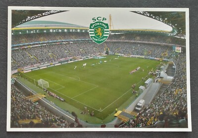 B33 Stadion Postkarte Stadium Postcard Estadio Alvalade SCP Sporting Portugal