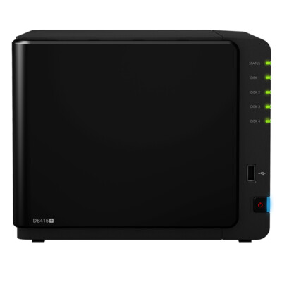 SYNOLOGY DiskStation DS415+ Intel Atom Quad Core 2,4 GHz 2 GB DDR3 4x BAY NAS