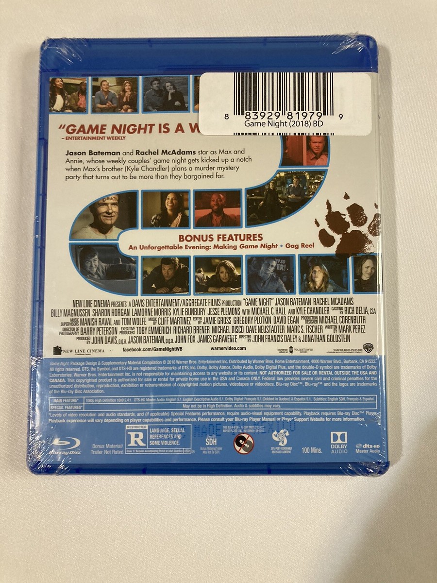 Game Night (Blu-ray, 2018) for sale online | eBay