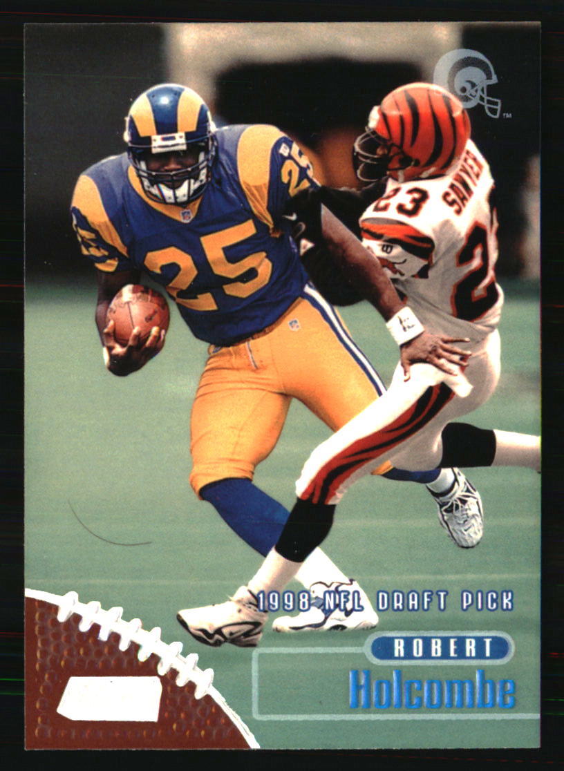 Robert Holcombe 1998 Stadium Club #184 FOOTBALL Card