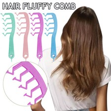 Z-shaped Detangling Comb Wide Tooth Detangler Big Huge Comb Handle Rake Comb  