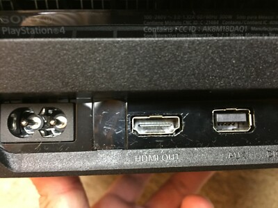 Sony PlayStation 4 PS4 Pro 4K 1TB System w/ Controller 4 Games