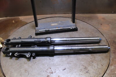 05-08 Zzr600 / 98-02 Zx6r Pair Front Forks Straight 