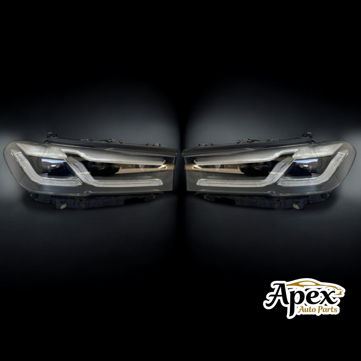 BMW 5 Series G30,G31,F90 LCI Adaptive LED Headlight PAIR GENUINE