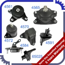 For Acura TSX 2.4L 2008-13 Auto Set 7PCS Engine Motor & Transmission Mount M1072