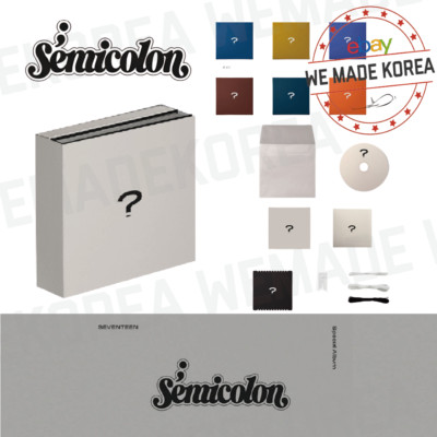 SEVENTEEN ; [Semicolon] Special Album CD+Photobook+Photo Card+etc