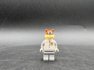 Lego SpongeBob SquarePants Sandy Cheeks Astronaut Minifigure no helmet