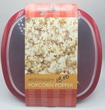 Nordic Ware Microwave Popcorn Popper and Serv...
