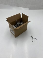 LOT OF 1000 Right Arrange 1in Stainless Steel Pegboard J-Hooks