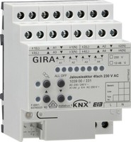 Gira 1039 00 Eib Knx Jalousieaktor 4Fach 230VAC / 2Fach 12-48VDC Ovp 103900 Neu