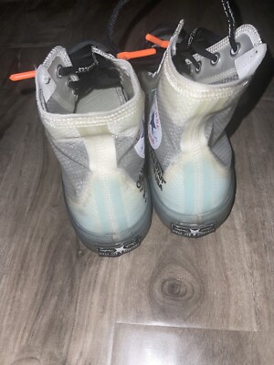 OFF WHITE x Converse ChuckTaylor All Star VOLCANIZED Hi The Ten