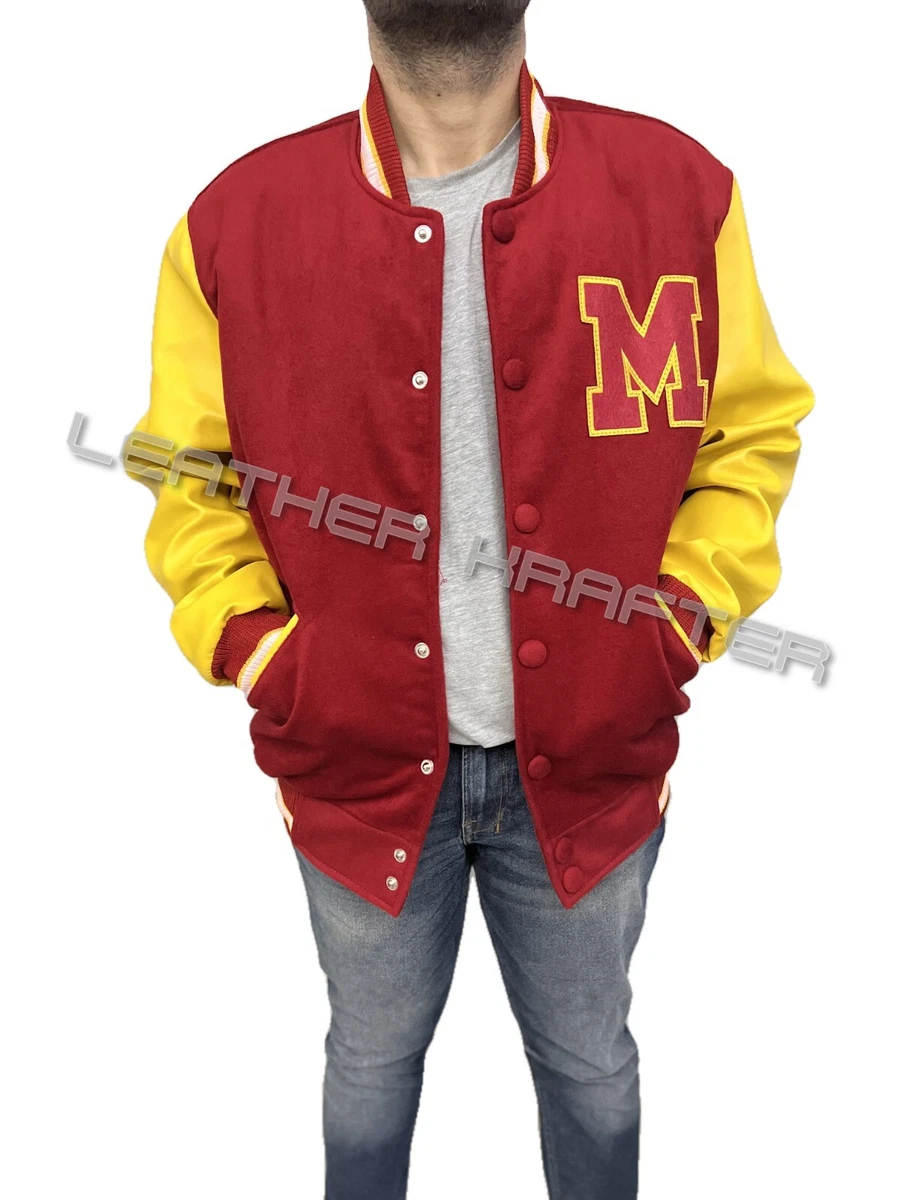 Michael Jackson MJ Thriller Beat It Bomber Letterman Varsity Wool