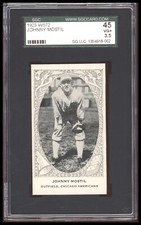 1923 E120 American Caramel Johnny Mostil SGC 3.5 - Pop 1! 2 Higher! 240 W572
