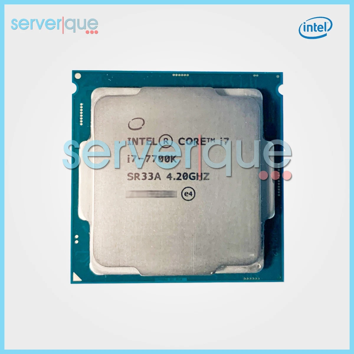 Intel Intel Core i7-7700K Processor Model Computer Processors LGA