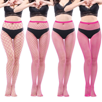 Damen Clubwear Strumpfhose Maschen Pantyhose Fishnet Strümpfe Netzstrumpfhose #