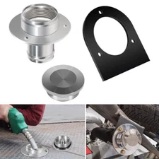 17-2530 Remote Fuel Tank Filler Neck, Gas Cap and Weld-On Steel Bracket Kit
