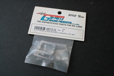 GPM Silber Legierung Front Body Lock Plate für XMods Street Evolution XME330 LANCER