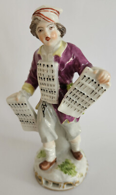 Porzellanfigur - Pariser Ausrufer - Cris de Paris - wohl Samson 19. JH