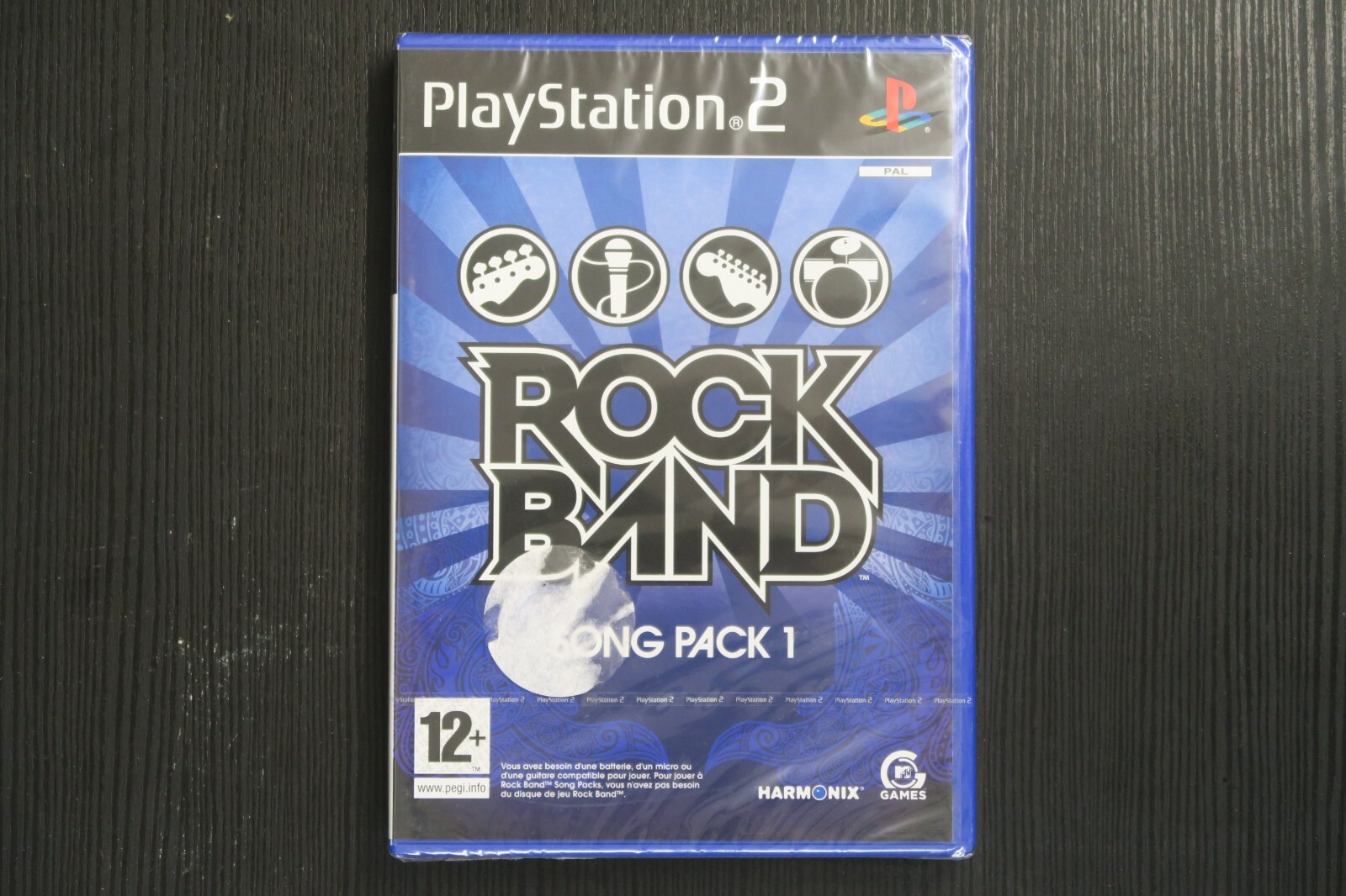 Rock Band Song Pack 1 PS2 Neuf Blister PAL FR New Sealed Sony PlayStation 2