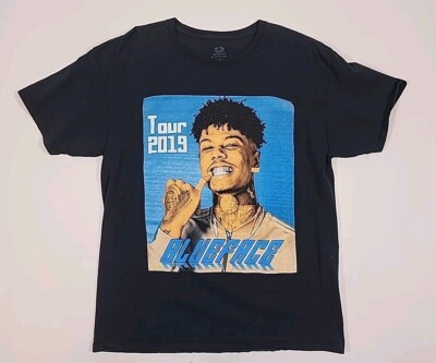 Men's Fruit of the Loom Blueface 2019 Tour Double Sided T-Shirt