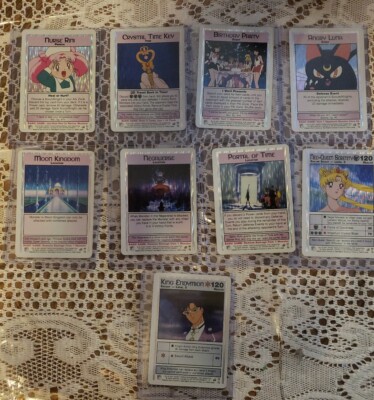 SAILOR MOON PAST & FUTURE CCG #61-70 COMPLETE FOIL CARD SET EXCL #68  Worldwide