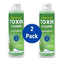 (2)  Advanced Toxin Cleanse Detox Shampoo - Pass Hair Follicle Test w/Directions