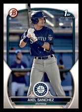 2023 Bowman Axel Sanchez #BP-73 FBC Seattle Mariners