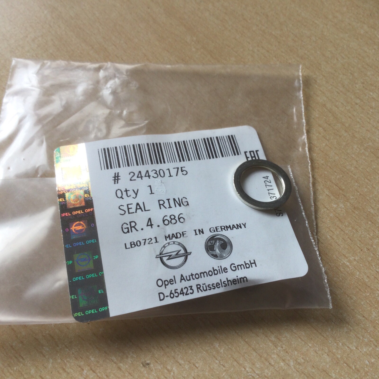 Vauxhall ASTRA ZAFIRA OPC VXR Signum VECTRA C 2 Brake Hose to Caliper