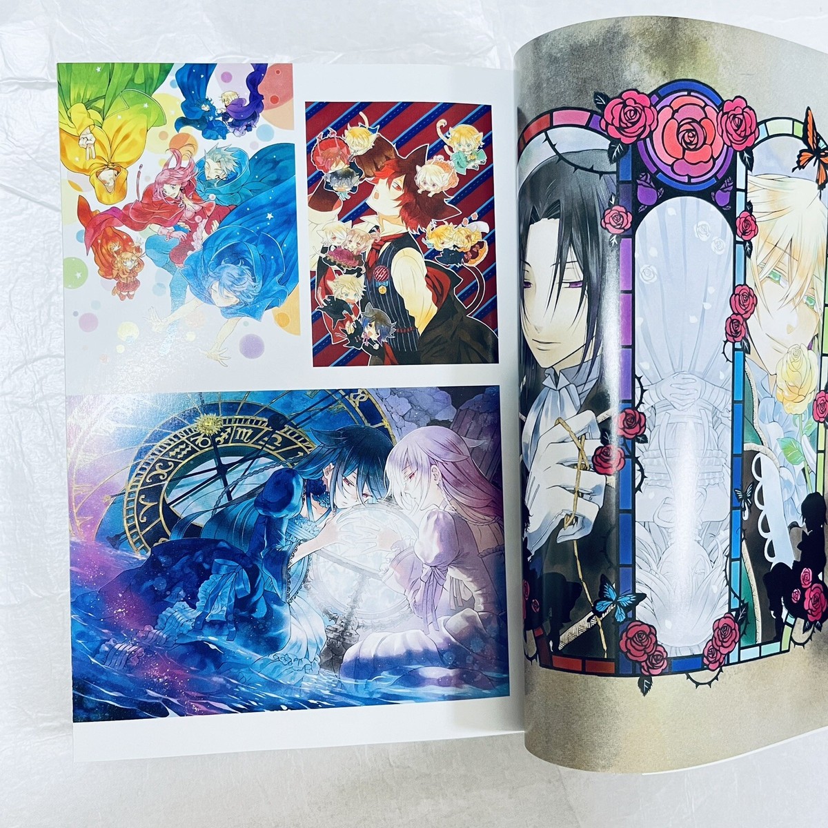 PANDORA HEARTS Official Guide Book 8.5 / 18.5 / 24.1 Set Jun